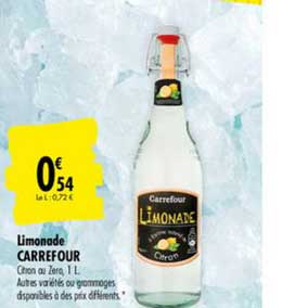 Limonade Carrefour
