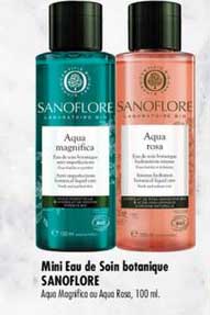 Mini Eau de Soin botanique Sanoflore