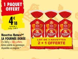 navettes nature la fournée dorée