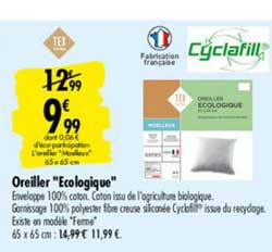 Oreiller Ecologique
