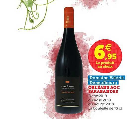 orléans aoc sarabandes domaine valérie deneufbourg