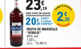 Pastis De Marseille Vivalis