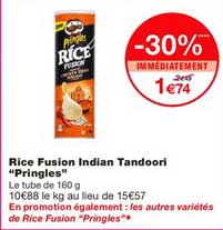 rice fusion indian tandoori pringles