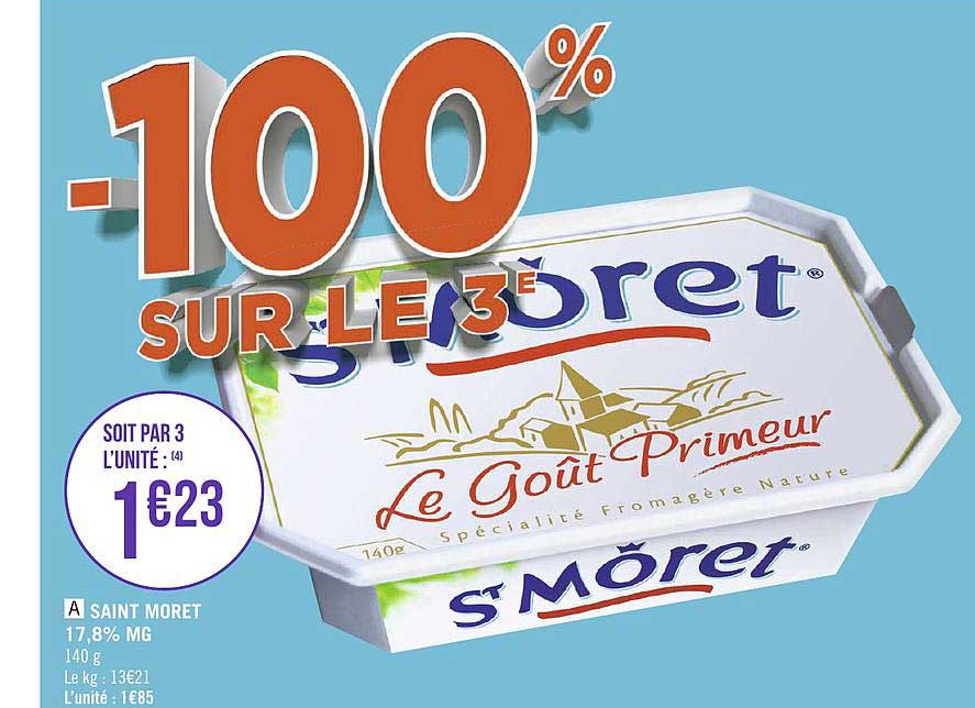 Saint Moret -100% Sur Le 3e