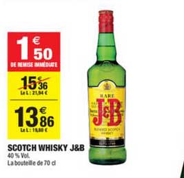 Scotch Whisky J&b