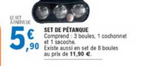 set de pétanque