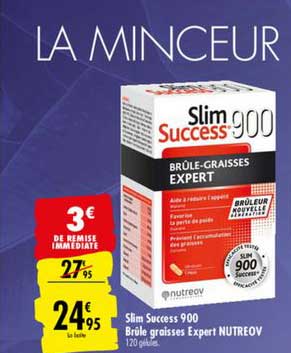 Slim Success 900 Brüle Graisses Expert Nutreov