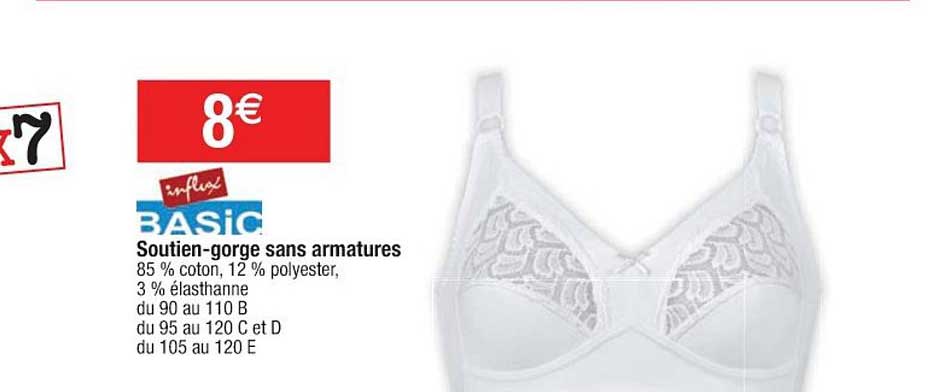 Soutien Gorge Sans Armatures Influx