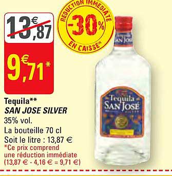 tequila san jose silver