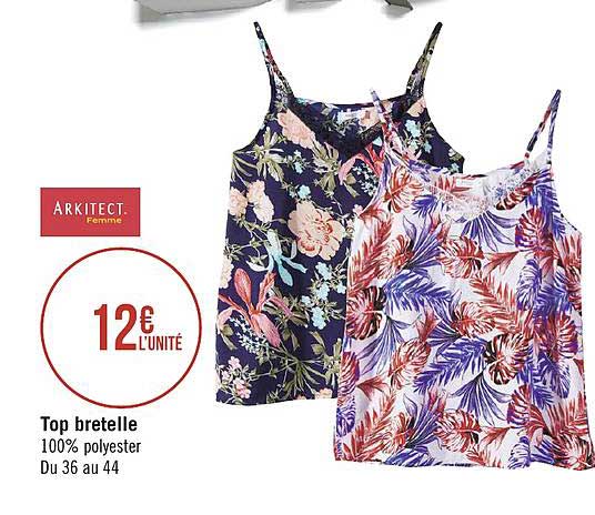 top bretelle arkitect femme