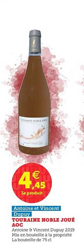 touraine noble joué aoc antoine et vincent dupuy