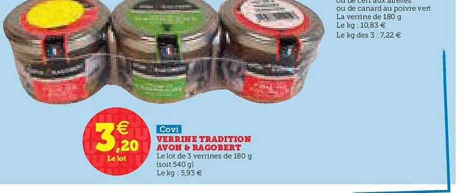 verrine tradition avon&ragogert covi