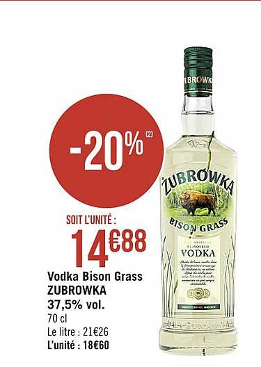 vodka bison grass zubrowka