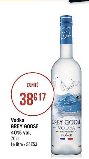 vodka grey goose 40% vol.
