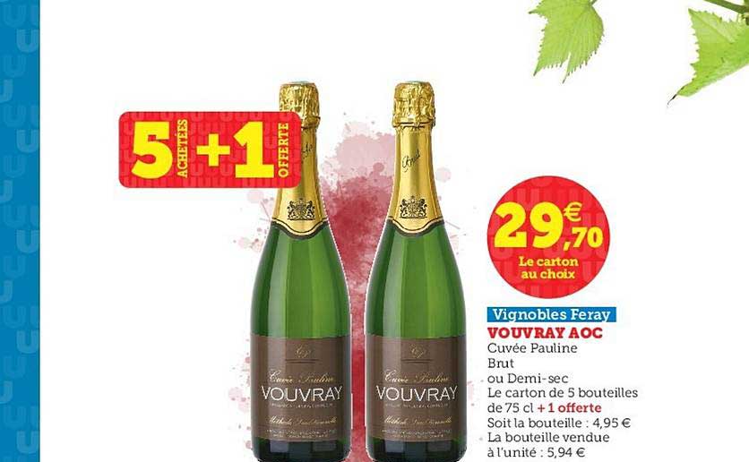 vouvray aoc vignobles feray