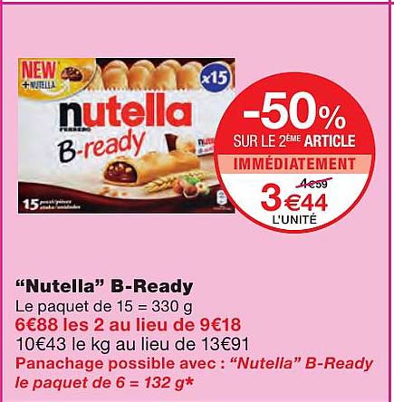 "nutella" b-ready