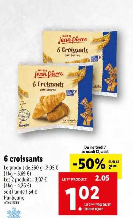 6 Croissants