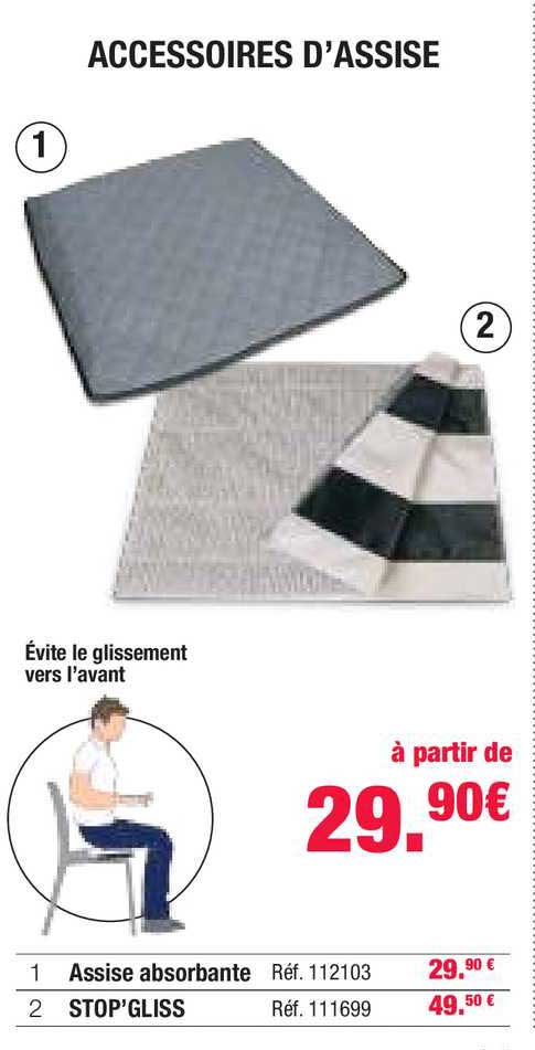accessoires d'assise