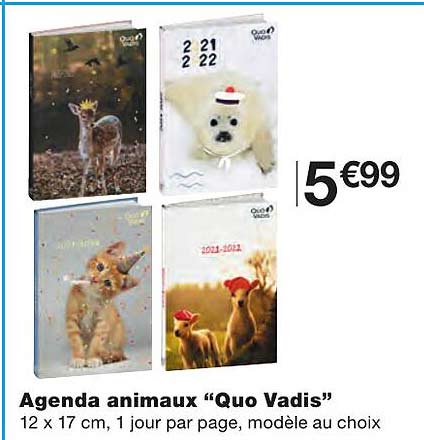 agenda animaux "quo vadis"