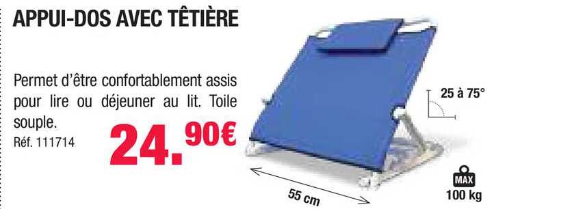 Appui-dos Avec Têtière