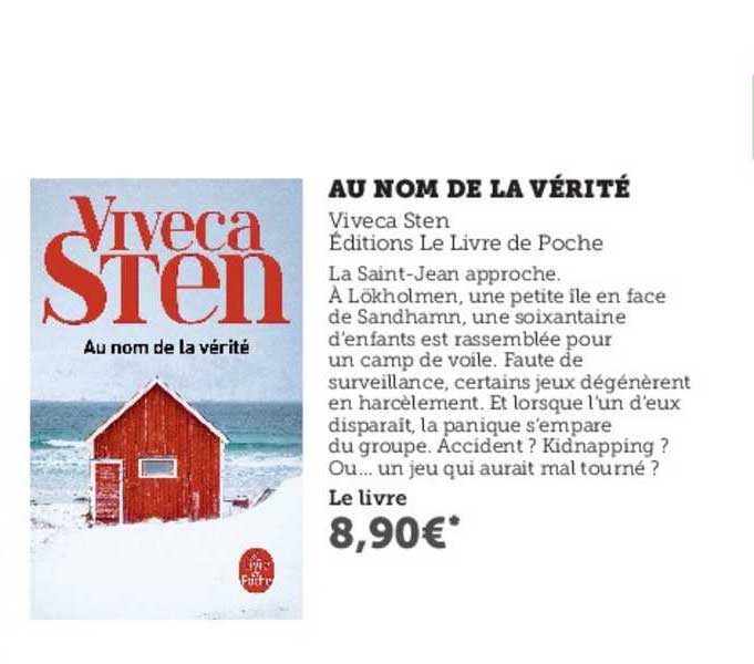 au nom de la vérité viveca sten