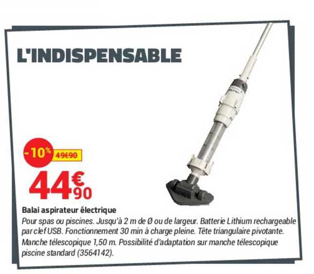 Balai Aspirateur électrique