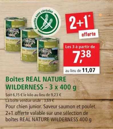 boîtes real nature wilderness