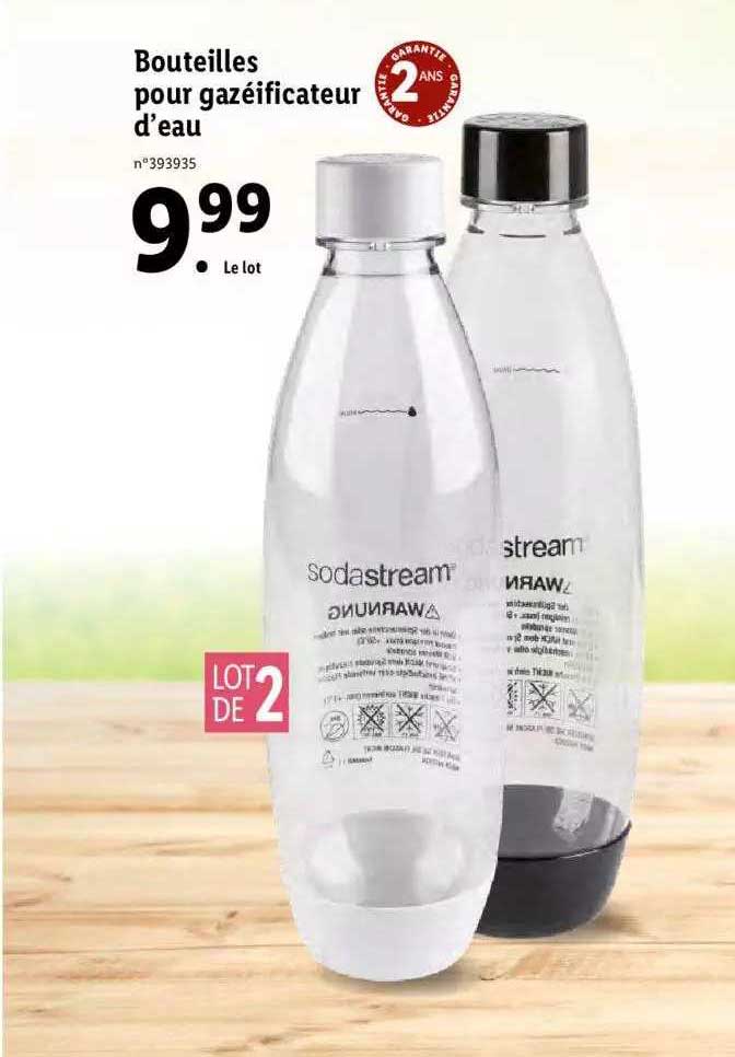 Bouteilles Pour Gazéificateur D'eau Sodastream