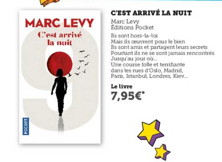 c'est arrivé la nuit - marc levy