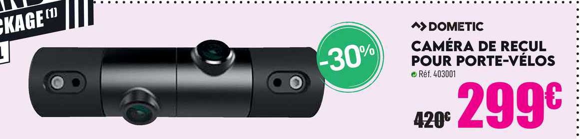 caméra de recul pour porte-vélos dometic