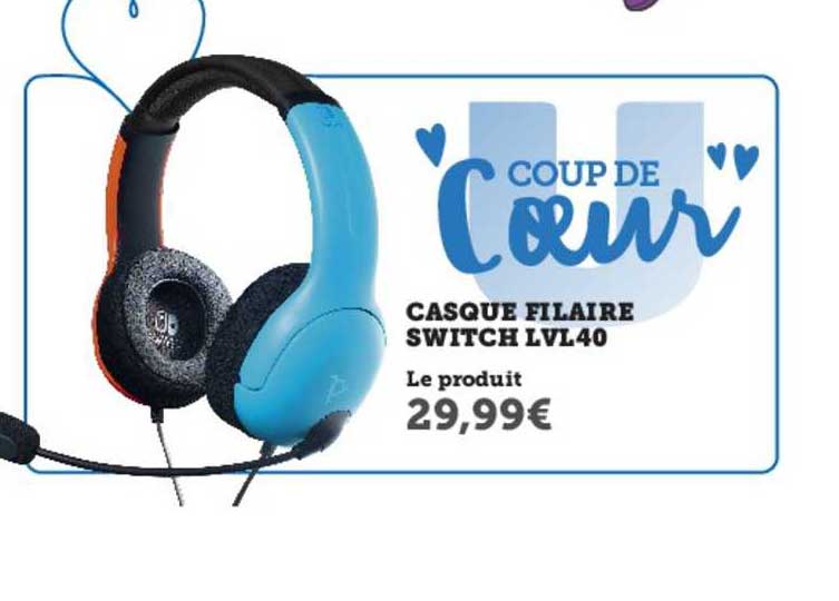casque filaire switch lvl40