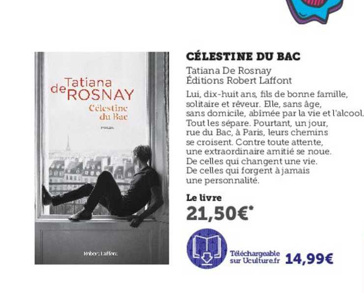 célestine du bac - tatiana de rosnay