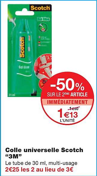 Colle Universelle Scotch "3m"