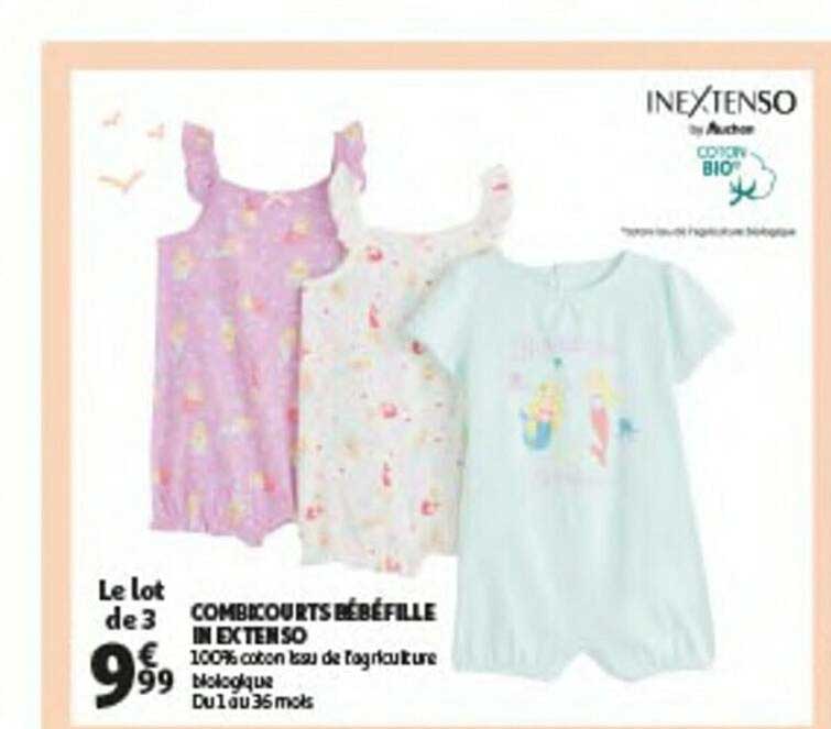 combicourts bébé fille in extenso