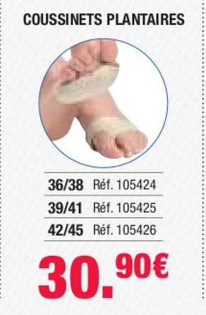 coussinets plantaires