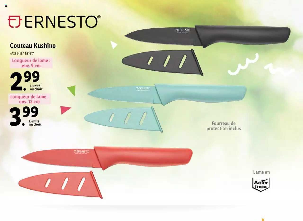 Couteau Kushino Ernesto