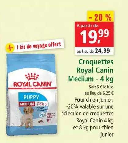 croquettes royal canin medium