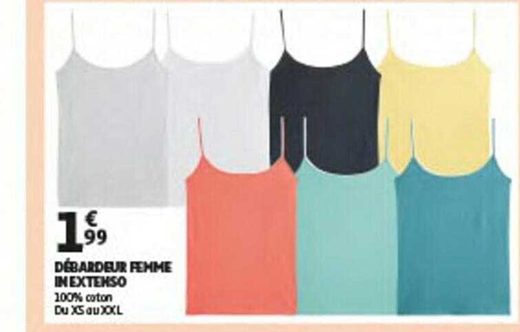 débardeur femme in extenso