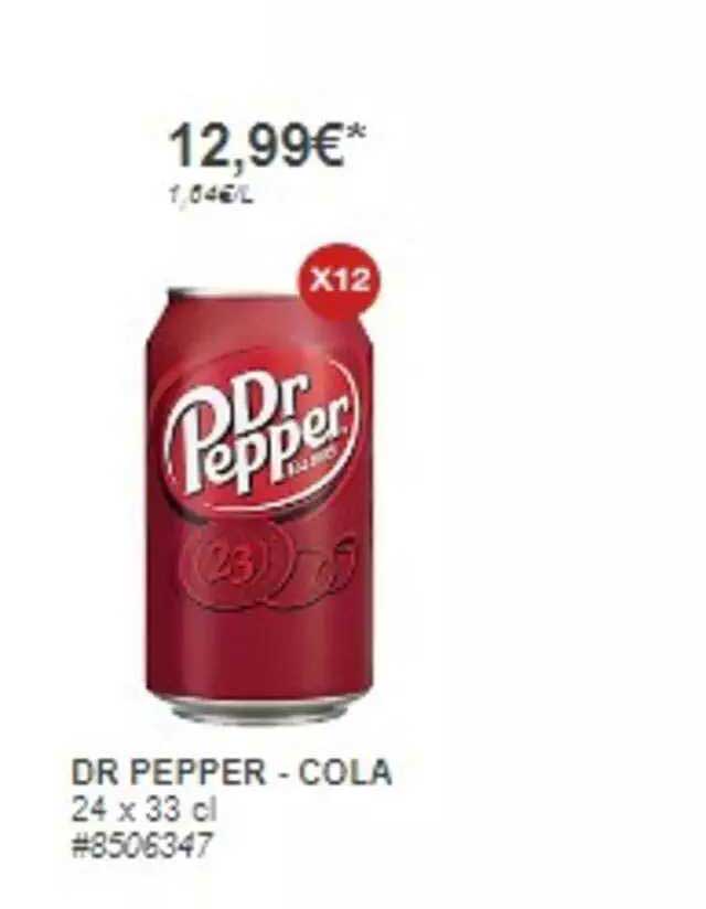 dr pepper - cola