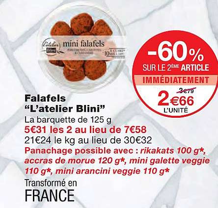 falafels "l'atelier blini"