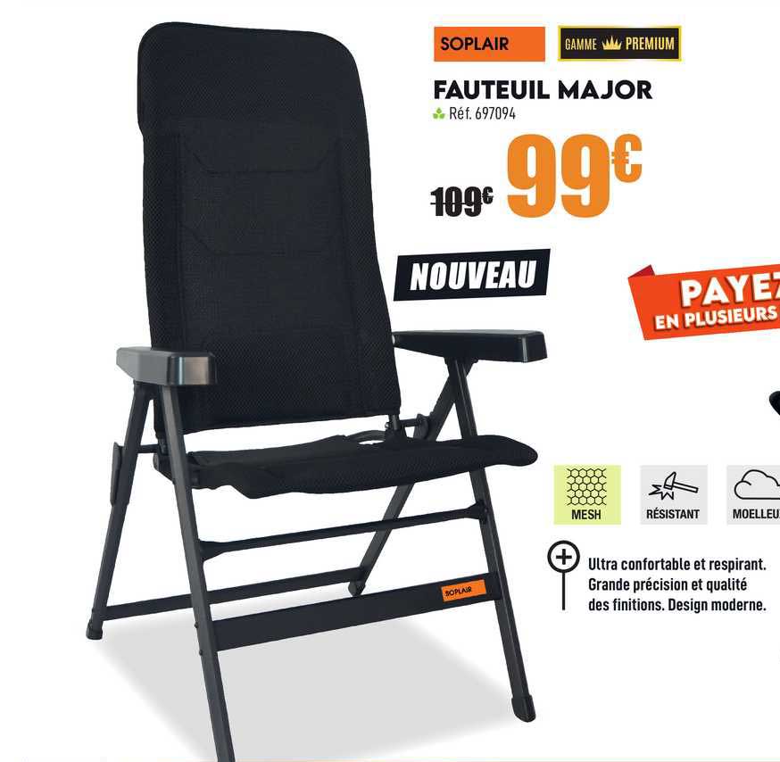 fauteuil major soplair