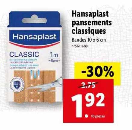 Hansaplast Pansements Classiques