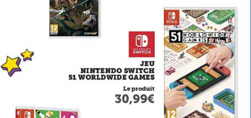 jeu nintendo switch 51 worldwide games