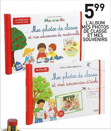 l'album mes photos de classe et mes souvenirs