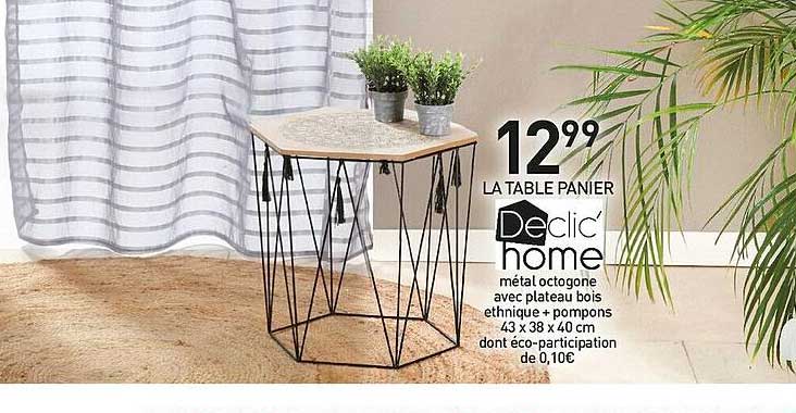 la table panier declic' home