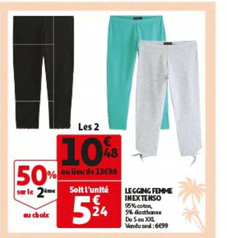 legging femme in extenso