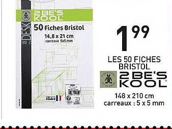 les 50 fiches bristol 2 be's kool