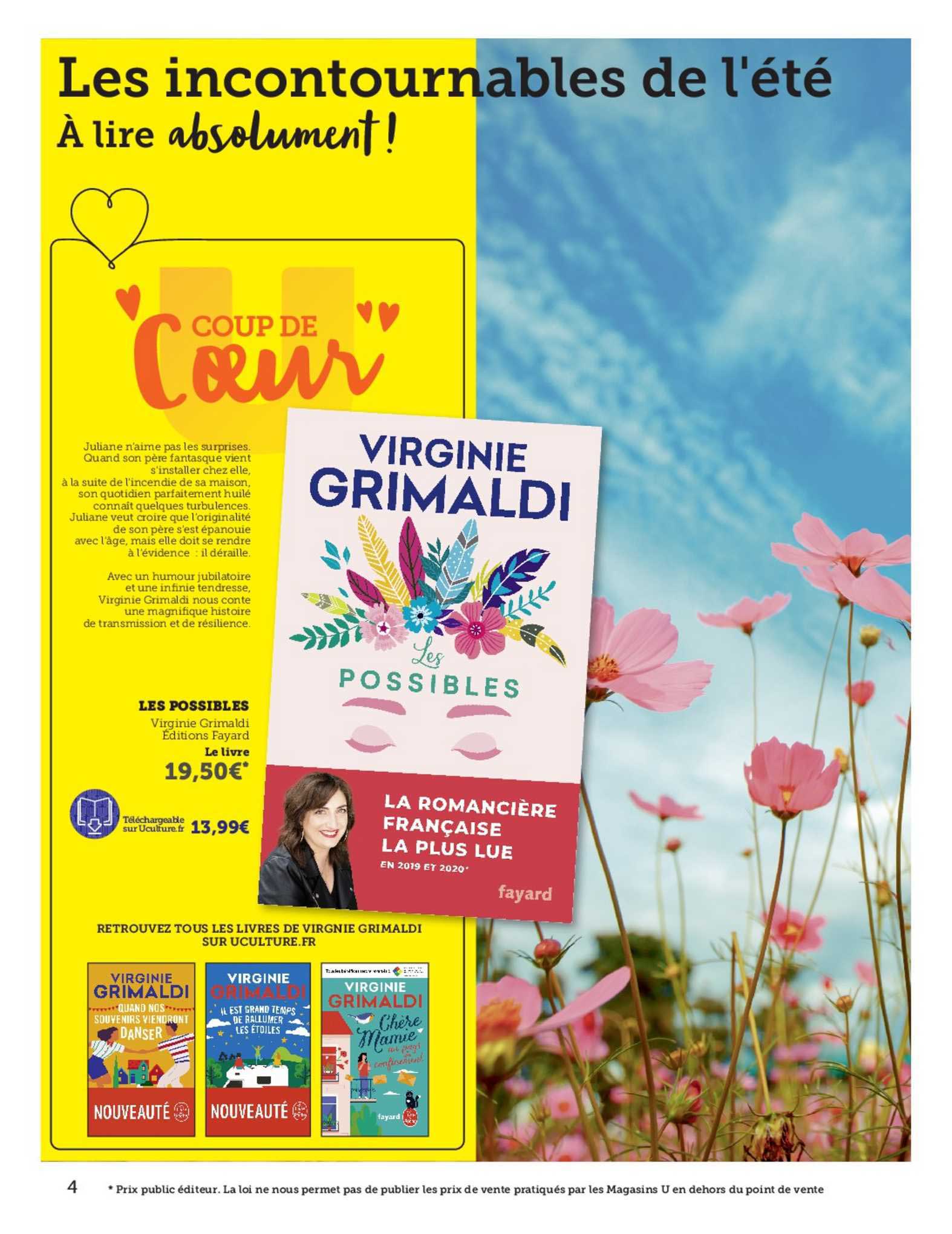 les possibles - virginie grimaldi