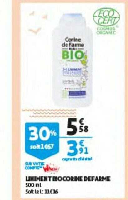 liniment bio corine de farme