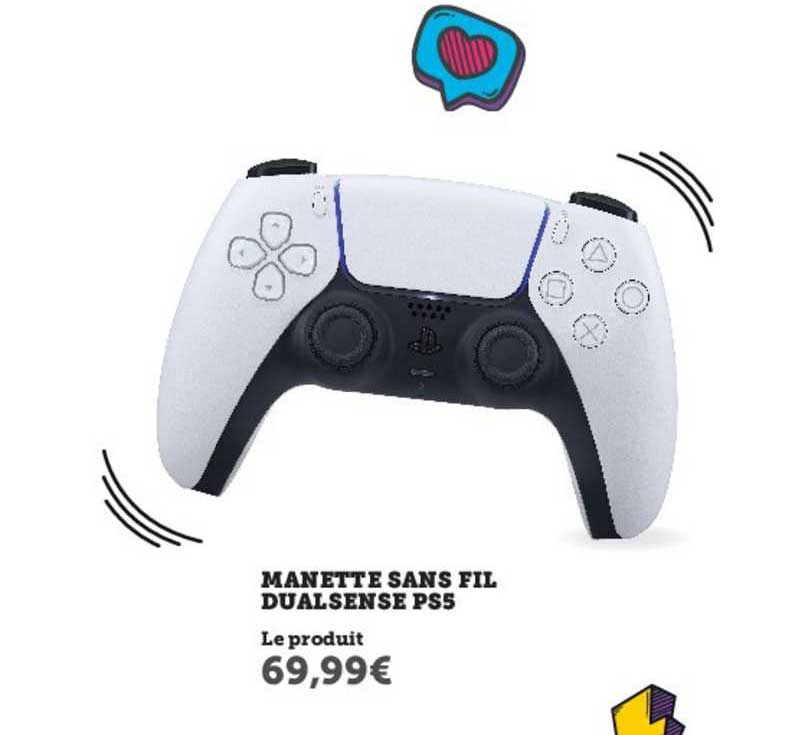 Manette Sans Fil Dualsense Ps5